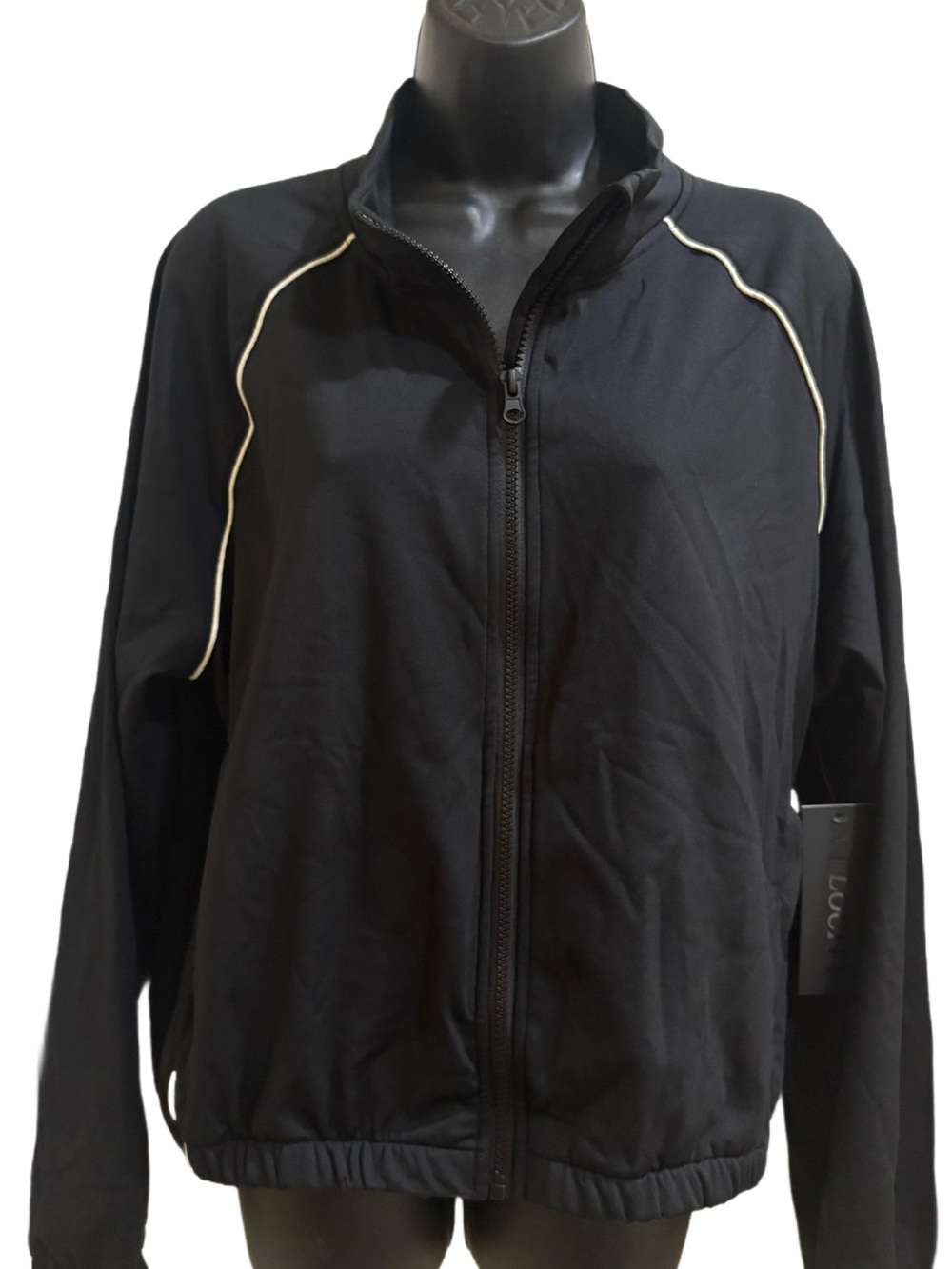 Women's Performance Black Zip-Front Jacket⭐️NWT⭐️
